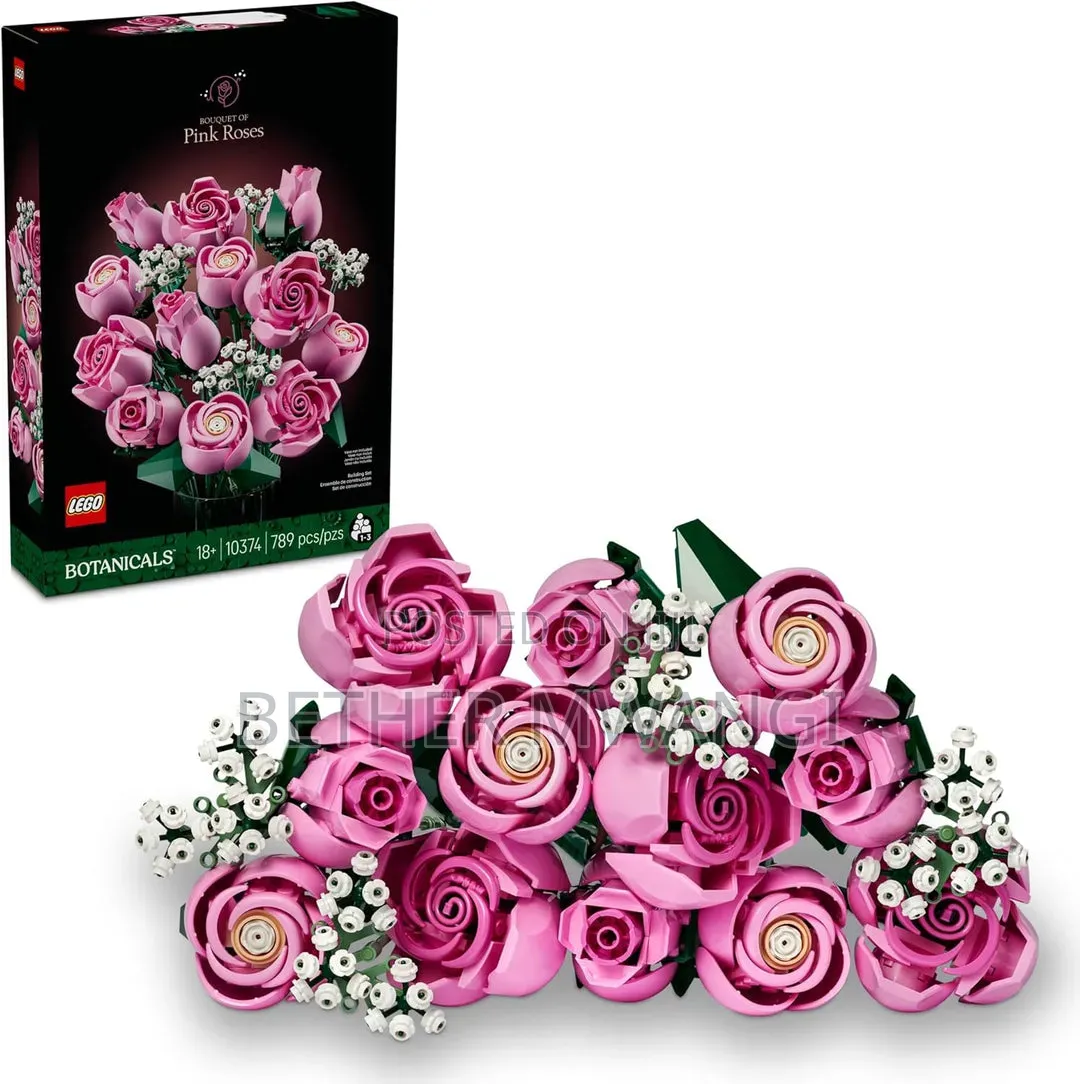 Lego Bouquet of Pink Roses