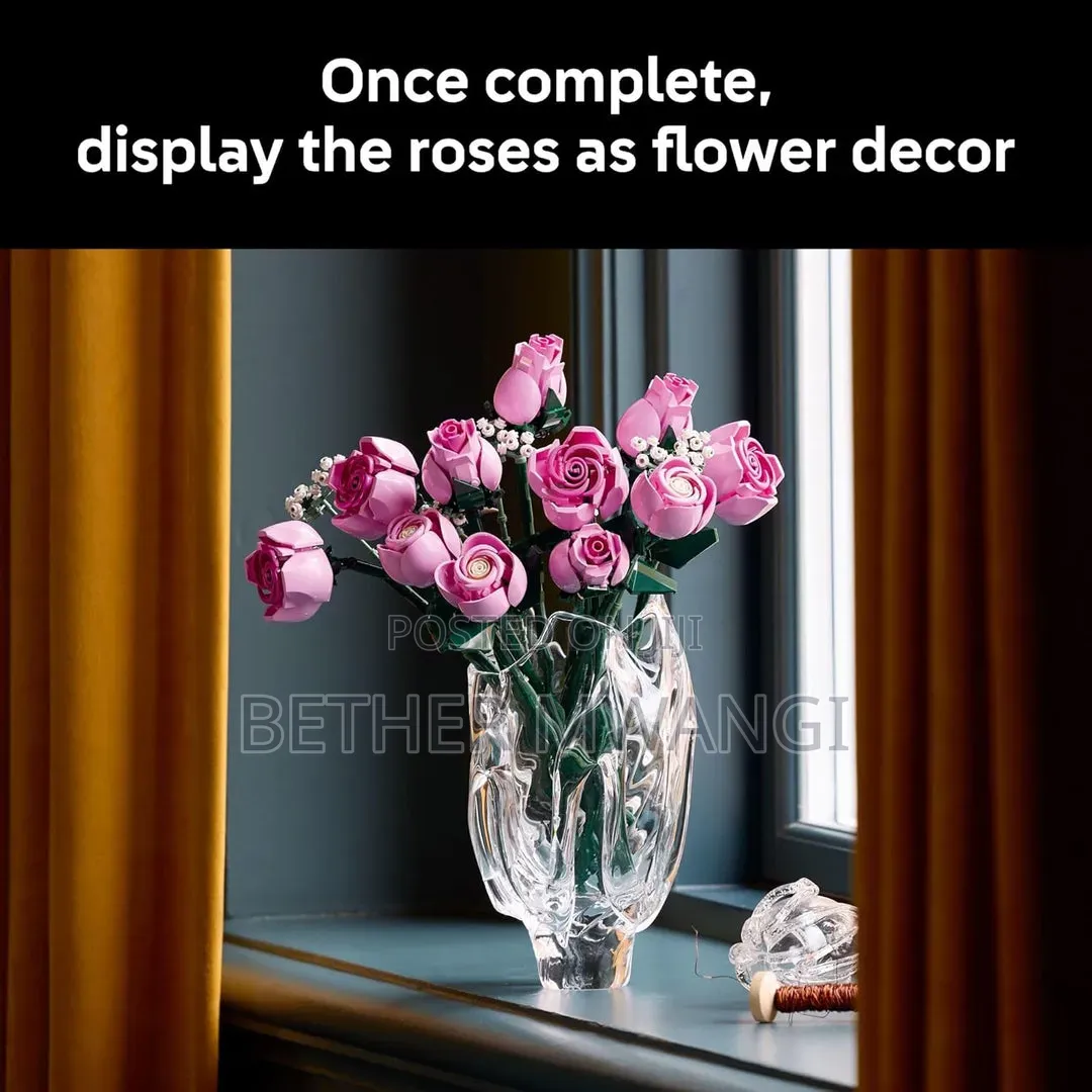 Lego Bouquet of Pink Roses