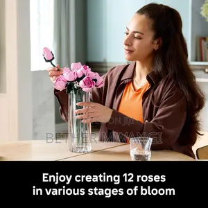Lego Bouquet of Pink Roses