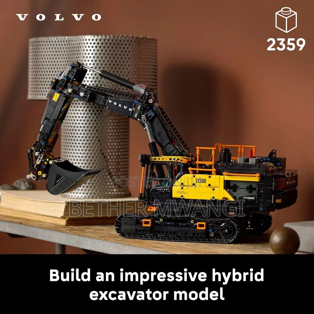 Lego Technic Volvo Ec500 Hybrid Excavator