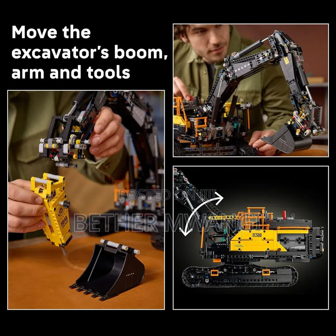 Lego Technic Volvo Ec500 Hybrid Excavator