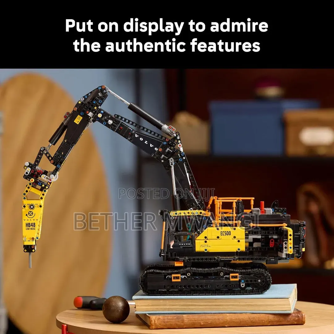 Lego Technic Volvo Ec500 Hybrid Excavator