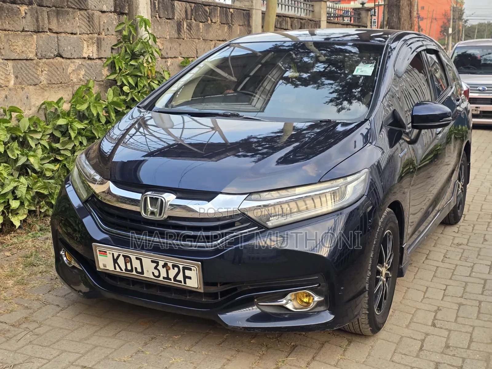 Honda Fit Shuttle 2015 Blue