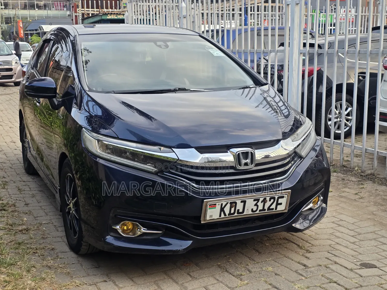 Honda Fit Shuttle 2015 Blue