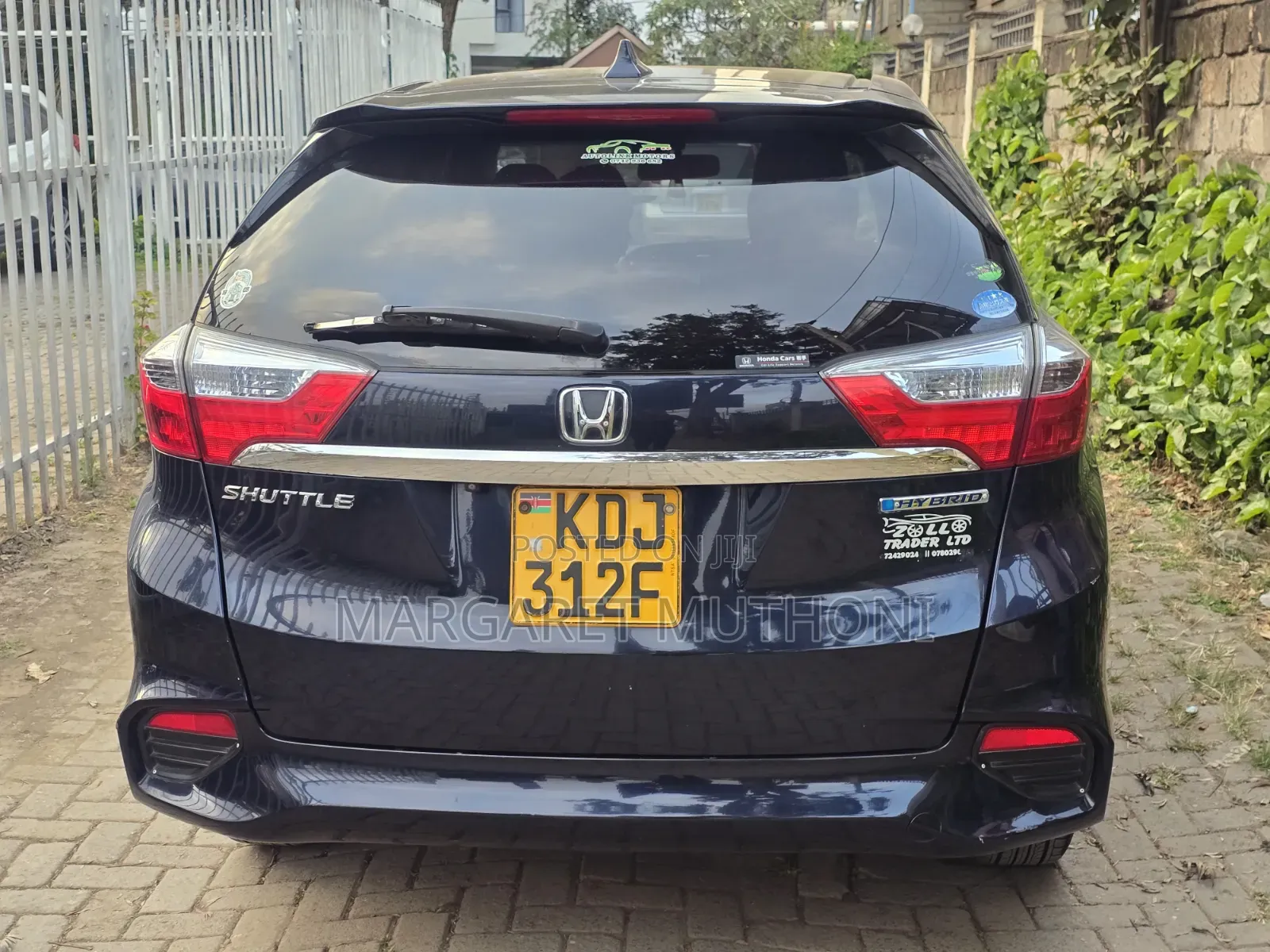 Honda Fit Shuttle 2015 Blue