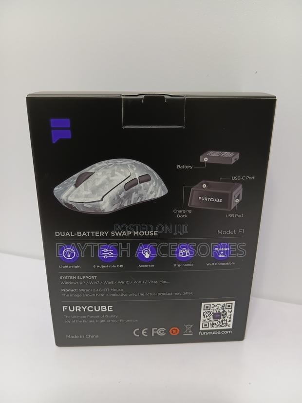 The Furycube F1 Lightweight Wireless Gaming Mouse - thumbnail 3
