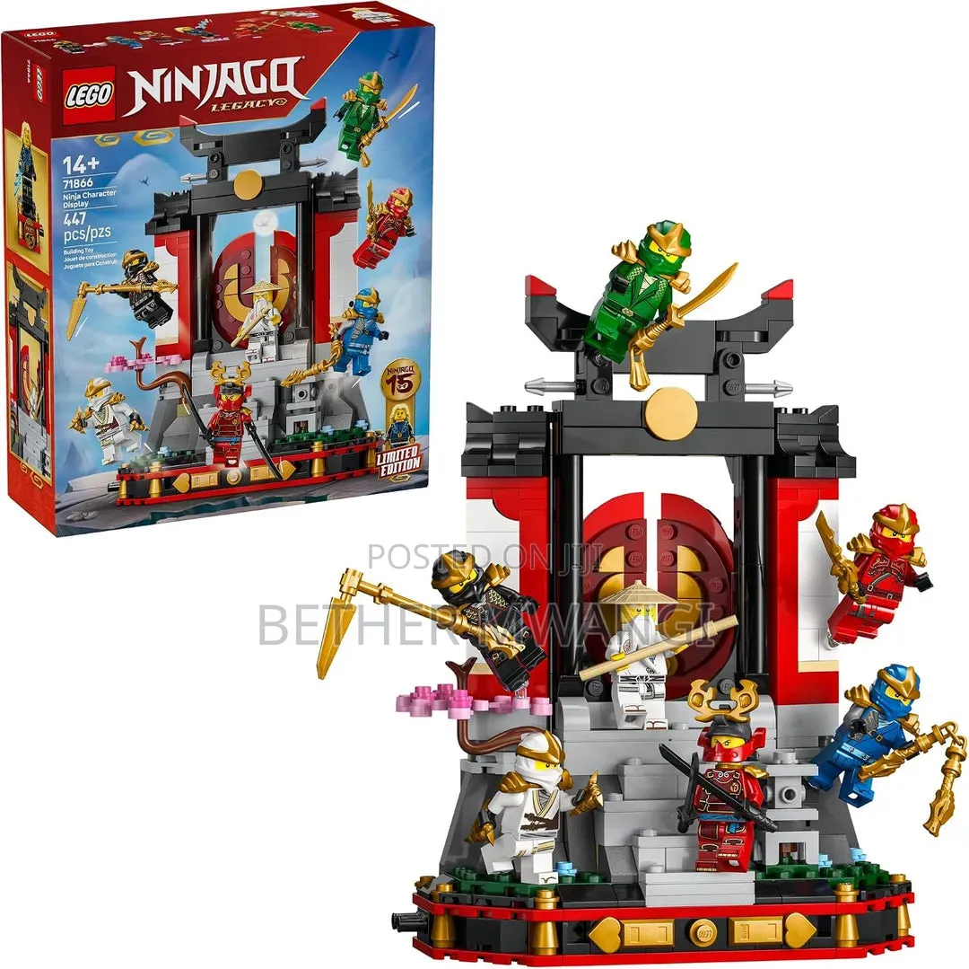 Lego Ninjago Ninja Character Display 15th Anniversary