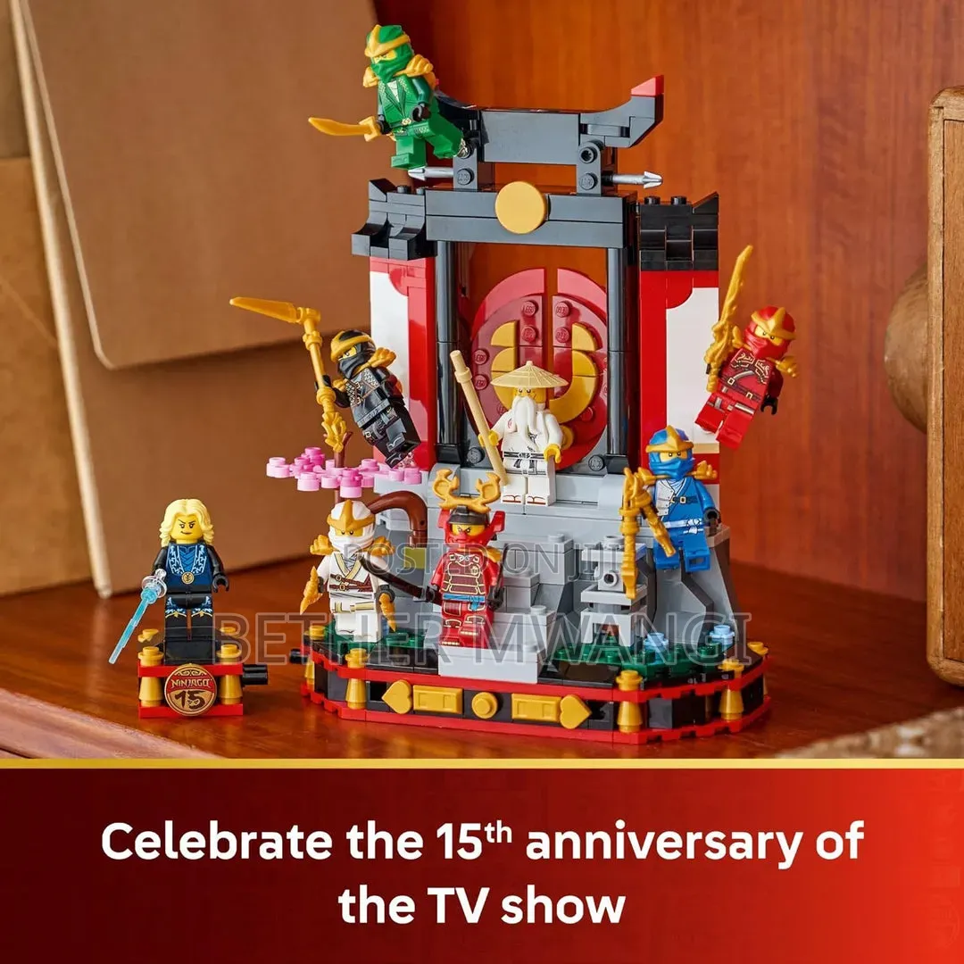 Lego Ninjago Ninja Character Display 15th Anniversary