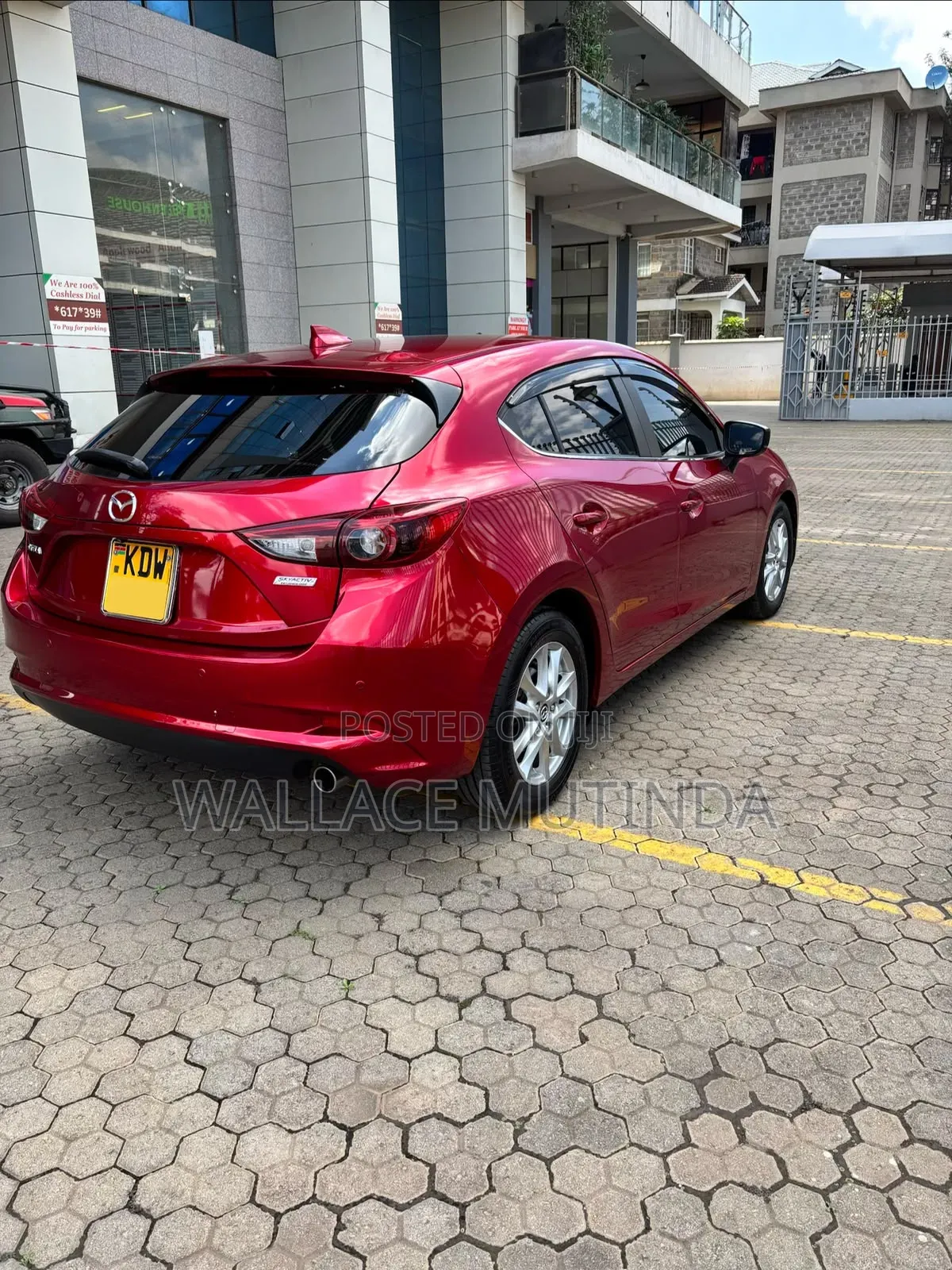 Mazda Axela 2019 Burgundy