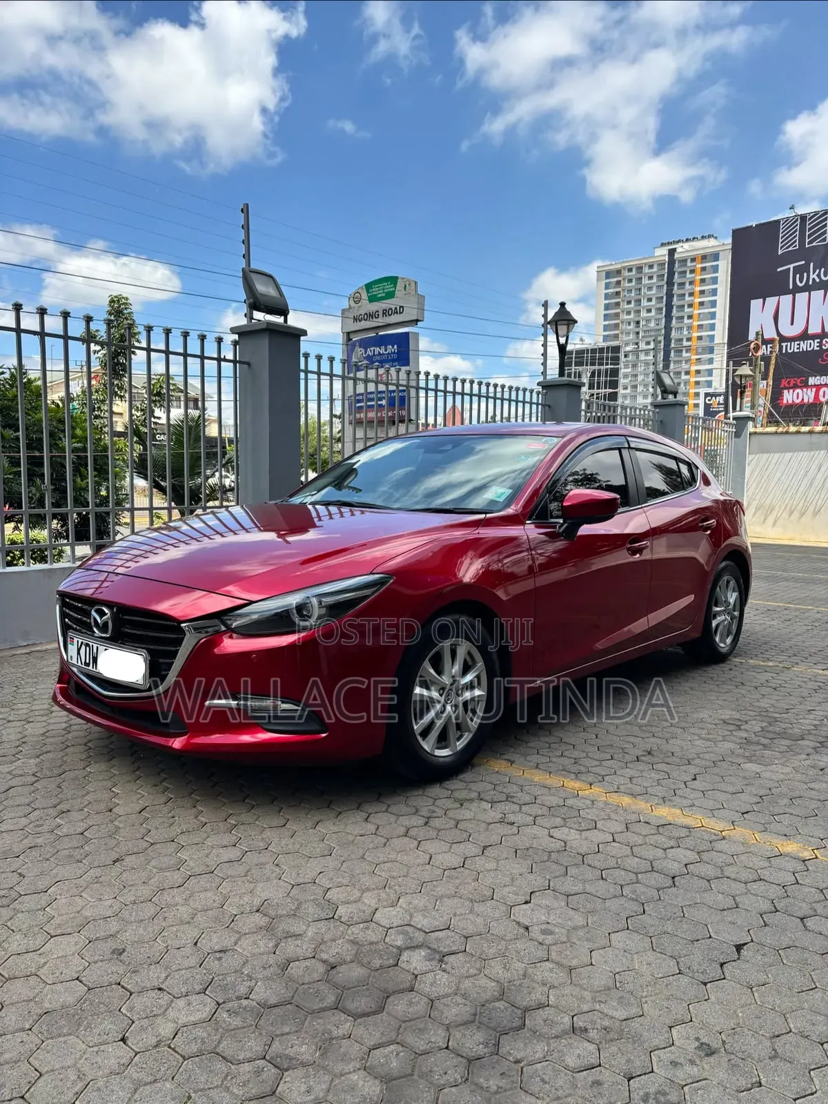 Mazda Axela 2019 Burgundy