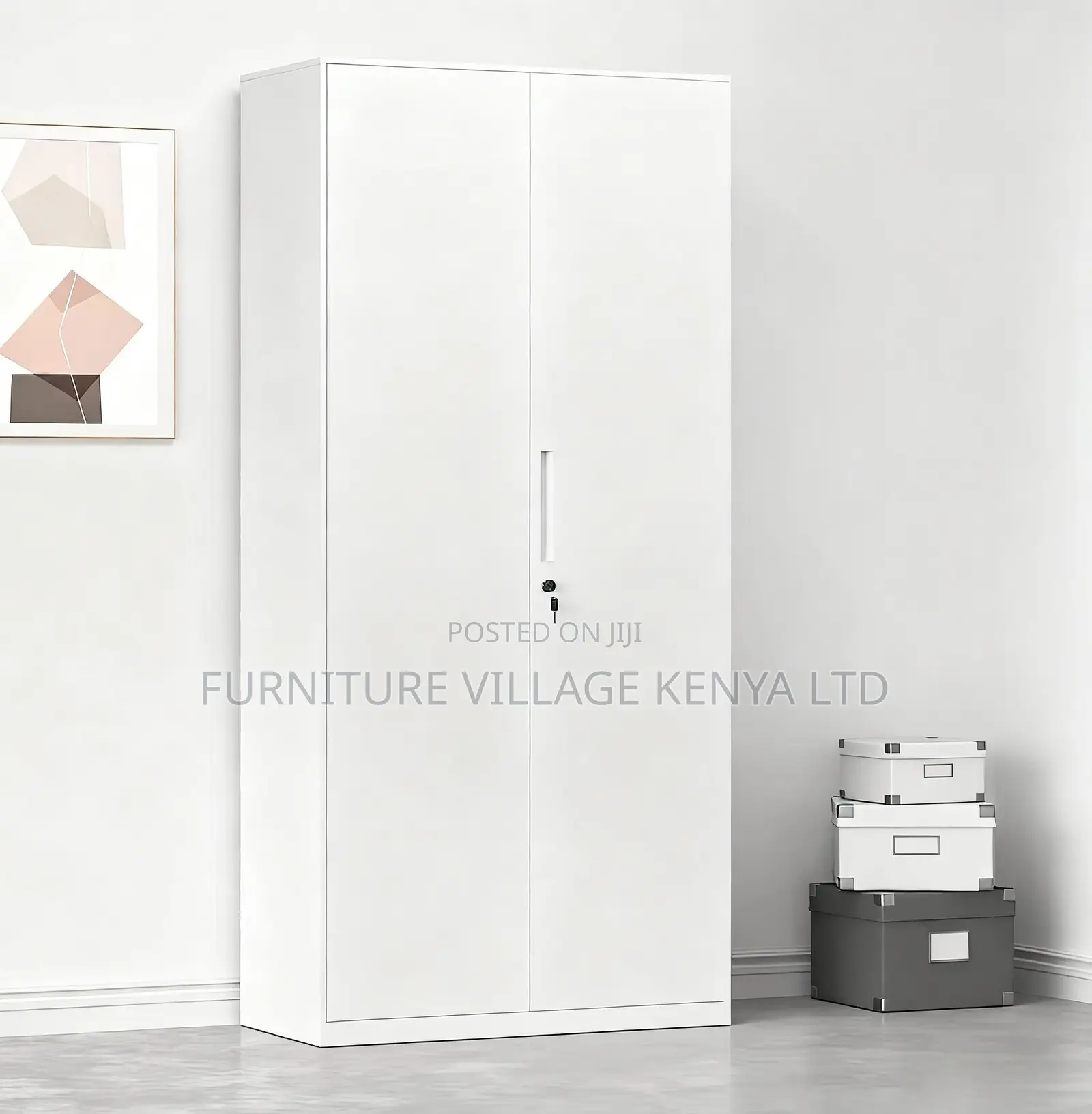 2-Door Steel Made Office Cabinet for Multi-Use