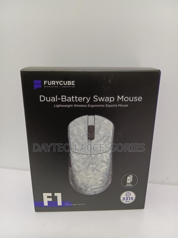 Furycube F1 Ultra-Lightweight Carbon-Textured Wireless Gaming Mouse - thumbnail 3