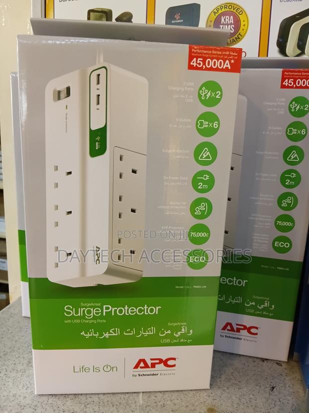 This Is an Apc Essential Surgearrest Power Strip (Model Pm6u-Uk) - thumbnail 3