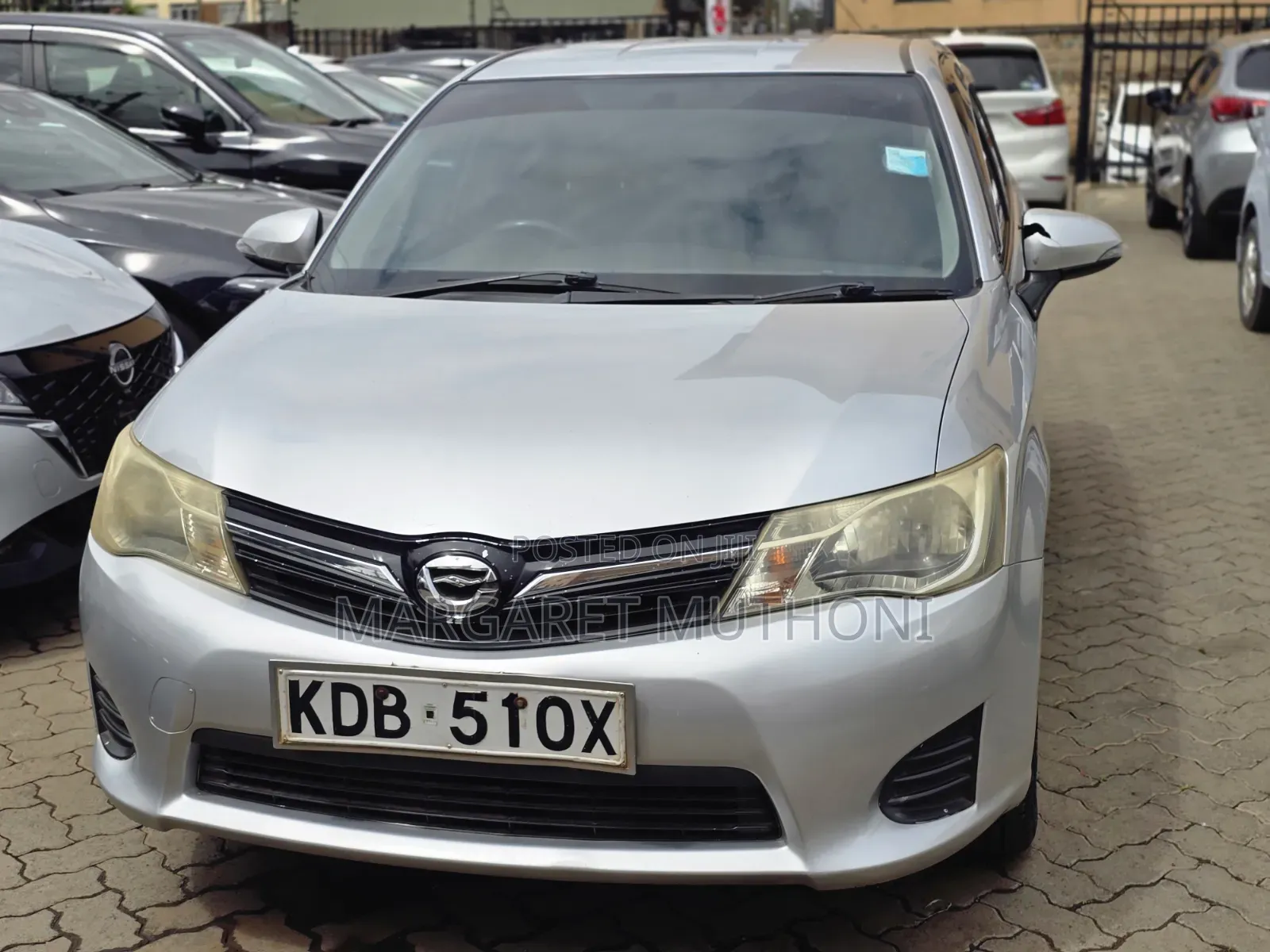 Toyota Corolla Fielder 2013 Silver