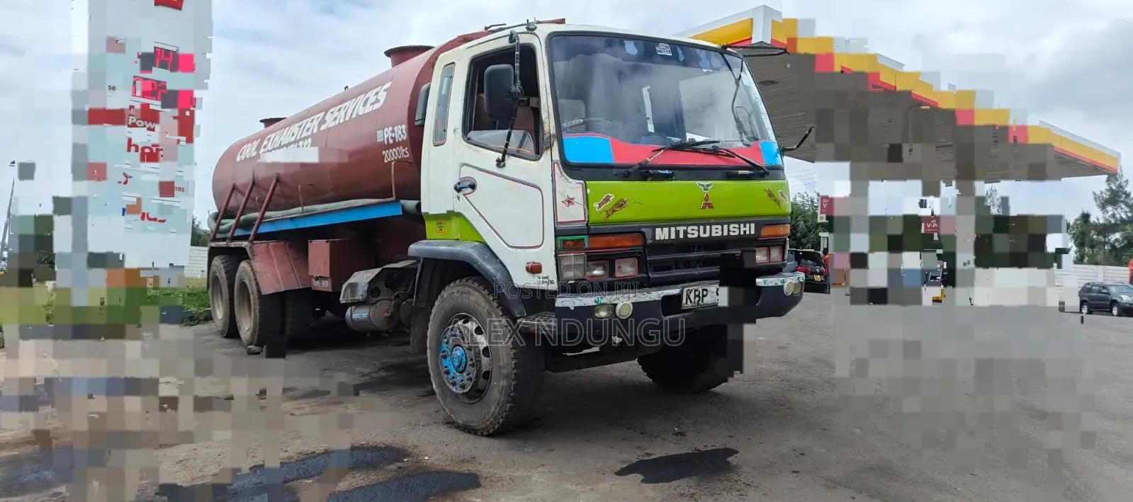 Mitsubishi Mahewa Miguu Kumi Exhauster