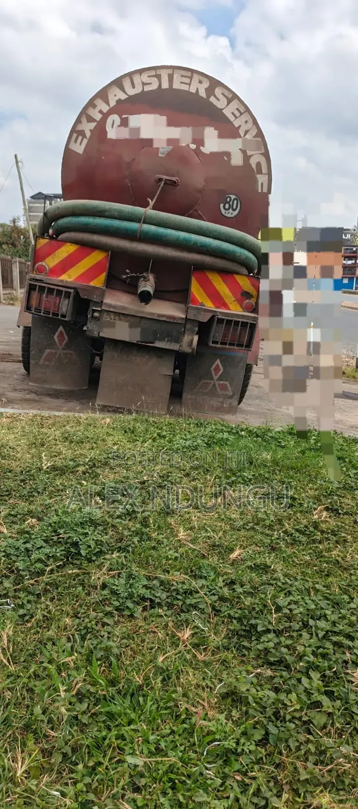 Mitsubishi Mahewa Miguu Kumi Exhauster