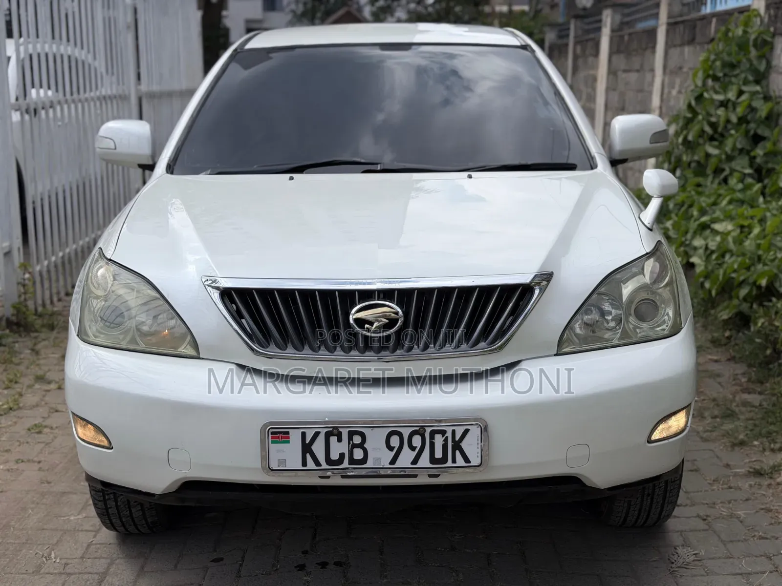 Toyota Harrier 2008 White