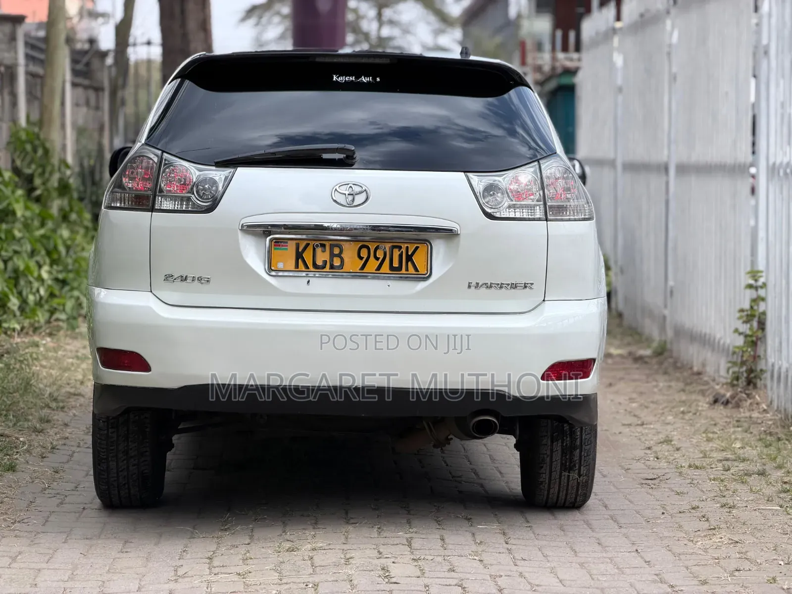Toyota Harrier 2008 White