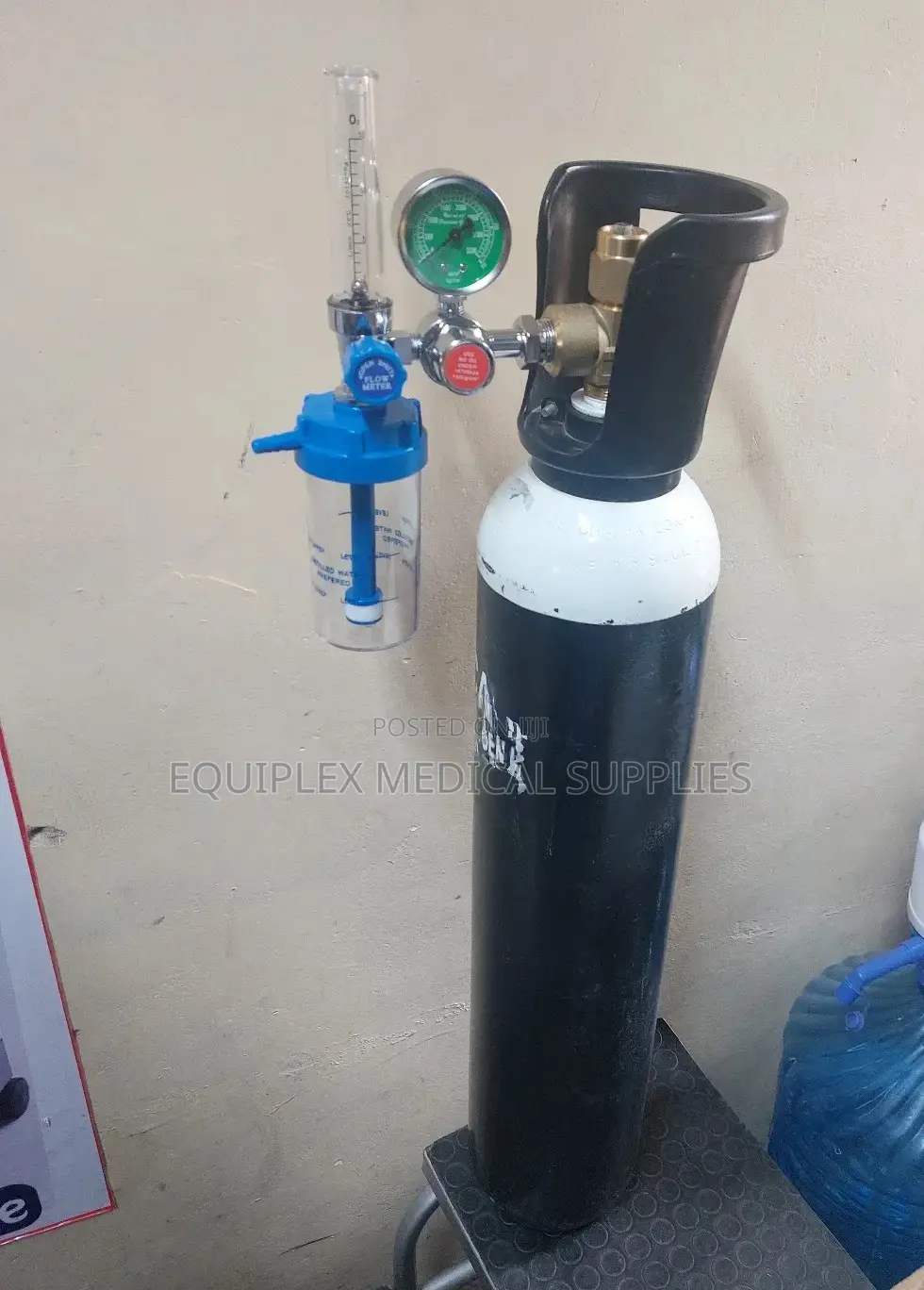 Oxygen Cylinder 1.36m3 With Regulator (Complete Set)