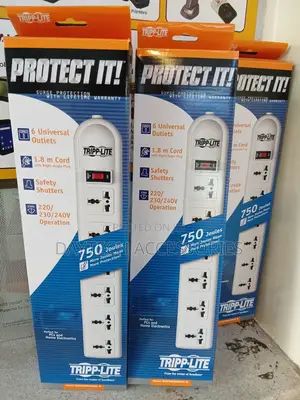 Tripp-Lite 6-Way Power Extension With Surge Protector