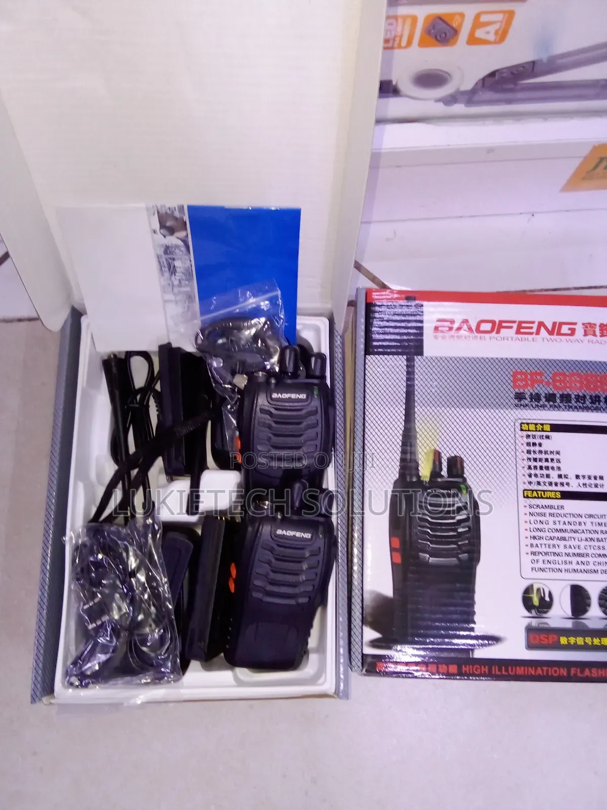 Reliable 888s Baofeng Radio With 1500 Mah Battery