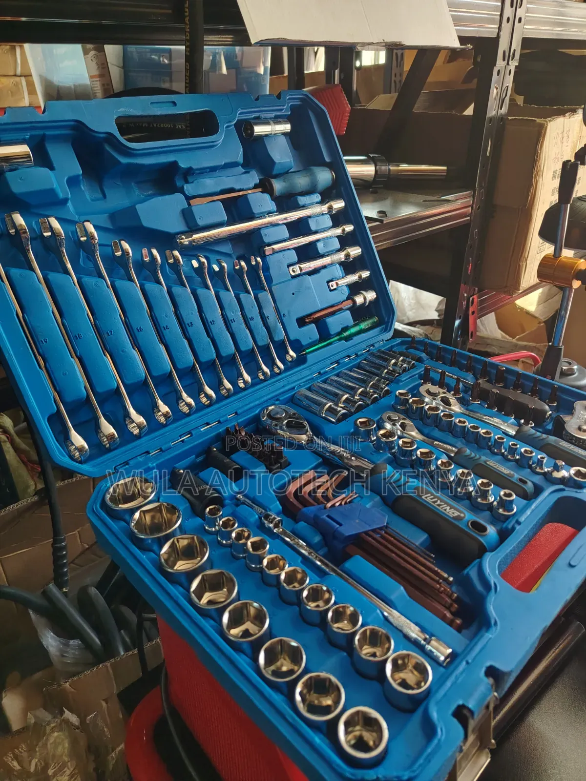 Comfort and Improved Grid 121pcs Toolbox Kit