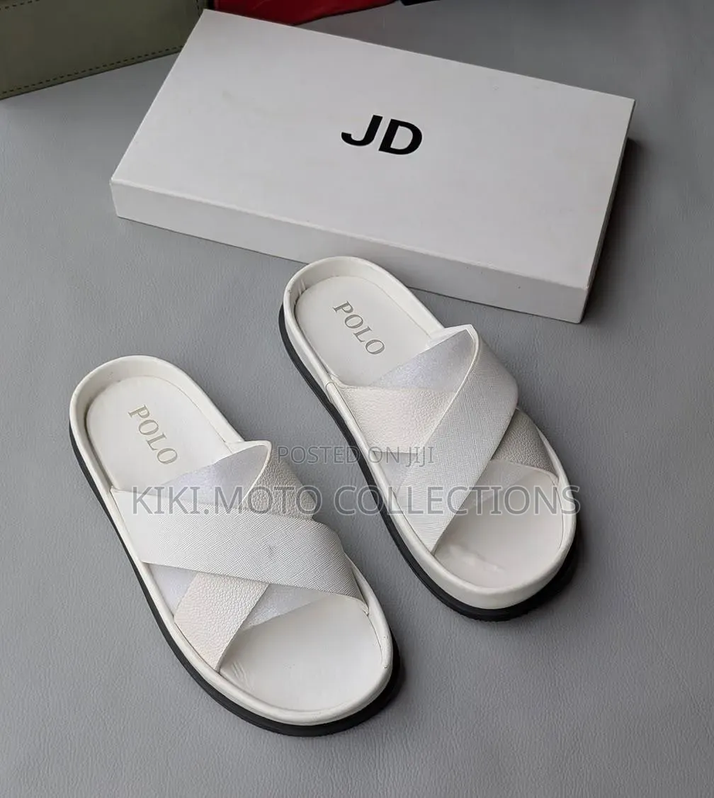 Polo White Sandals