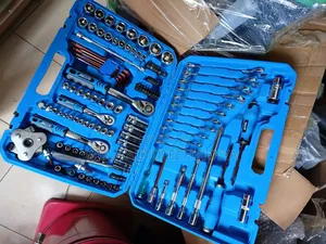 Blow Molded Storage Case 121pcs Toolbox Kit
