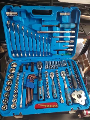 Blow Molded Storage Case 121pcs Toolbox Kit