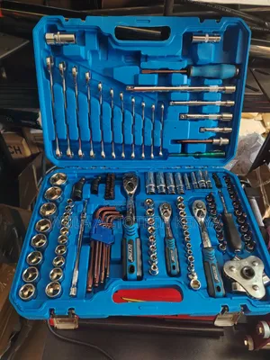 Blow Molded Storage Case 121pcs Toolbox Kit