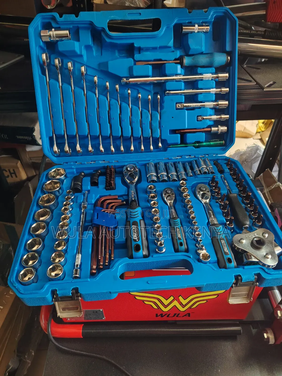 Professional and Durable 121pcs Toolbox Kit Sunshine Italy