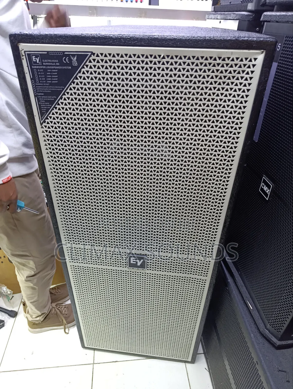 Ev Full Range Speaker