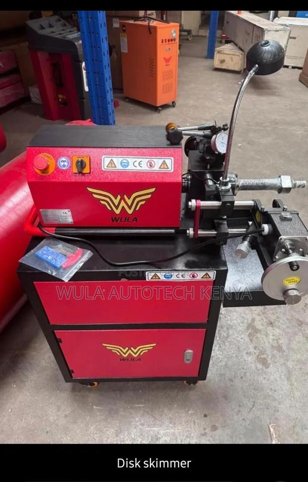 Powerful Motor Low Vibration Operation Disc Skimming Machine Wula - thumbnail 2