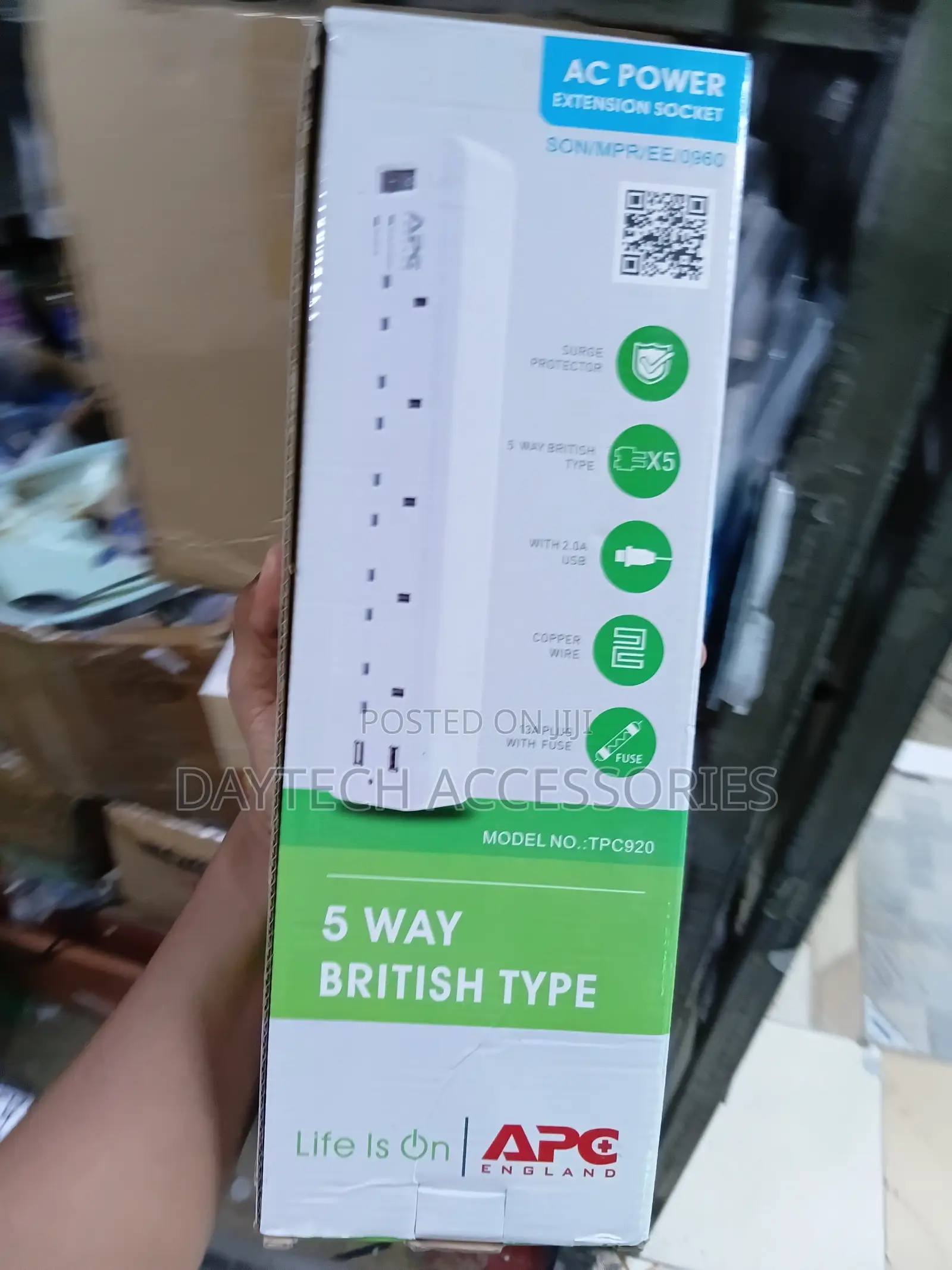 This Is an Apc Essential Surgearrest 5-Outlet Power Extension Socket