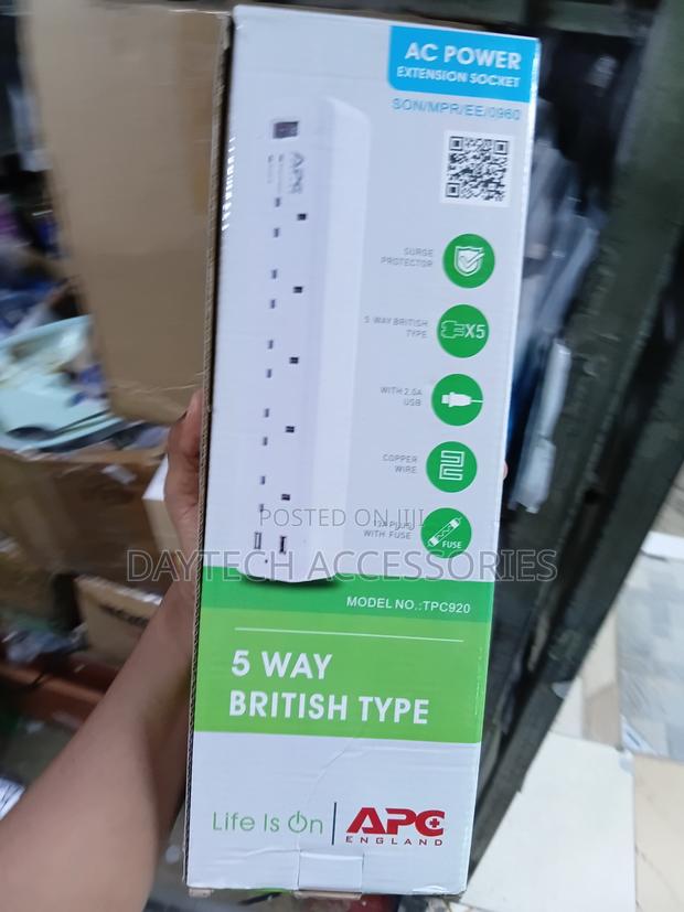 This Is an Apc Essential Surgearrest 5-Outlet Power Extension Socket