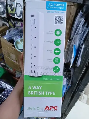 This Is an Apc Essential Surgearrest 5-Outlet Power Extension Socket
