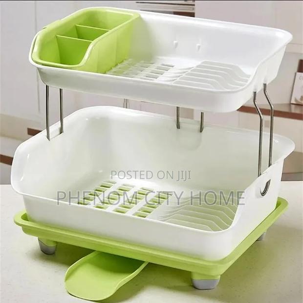 2 Tier Plastic Dishrack