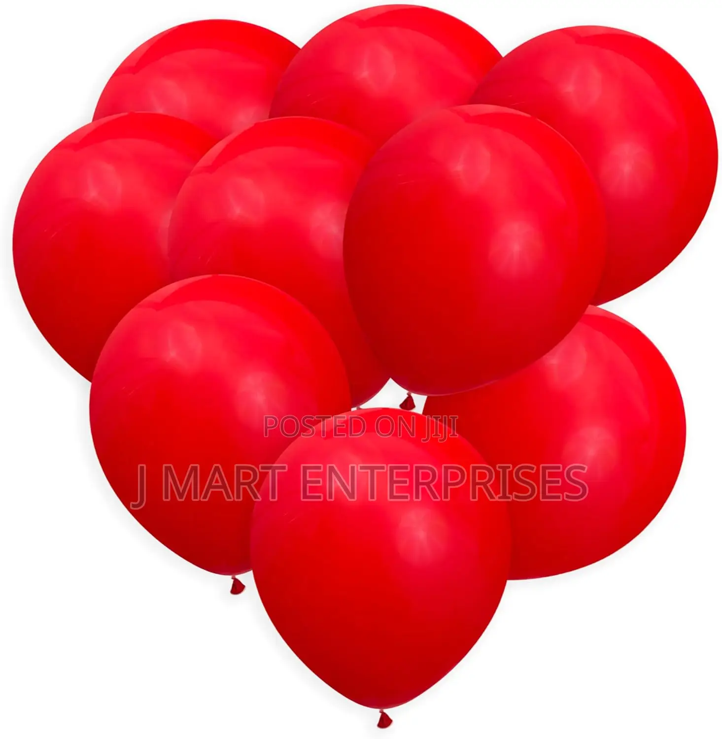 Red Balloons 50 Pack, 12 Inch Red Latex Balloons