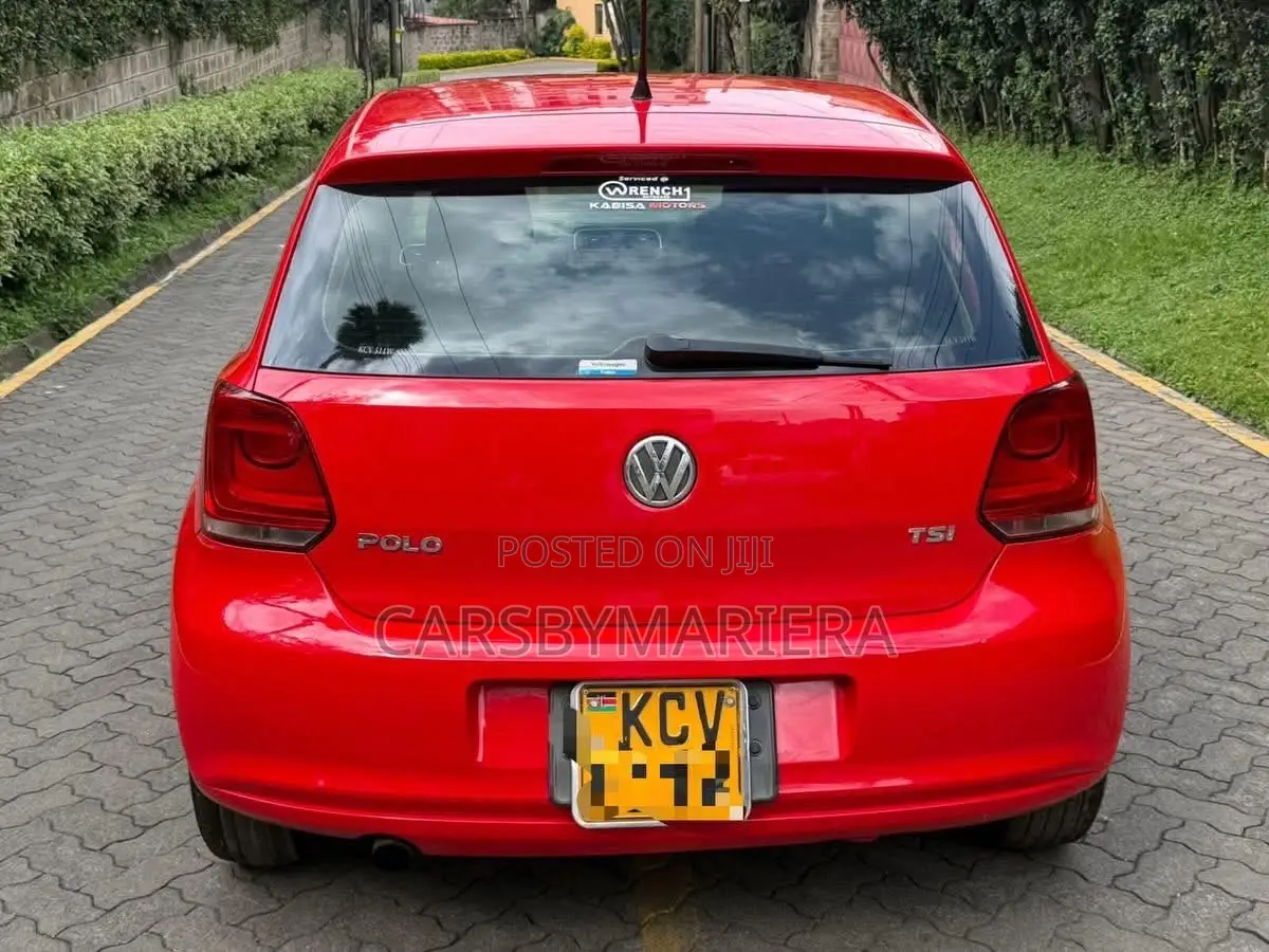 Volkswagen Polo 1.2 TSI 2012 Red