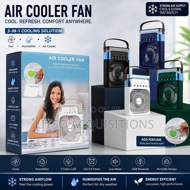 Portable Air Cooler Fan. - main view