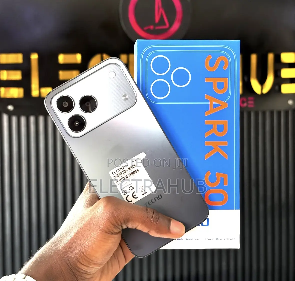 New Tecno Spark 50 128 GB Black