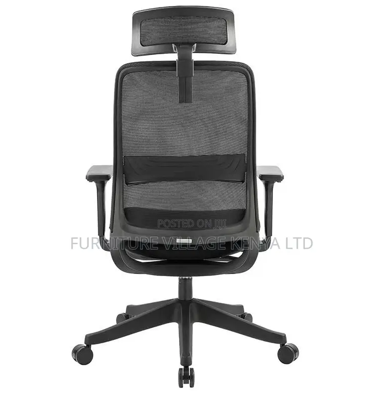 Ergonomic Heigt Adjustable Chair With Headrest