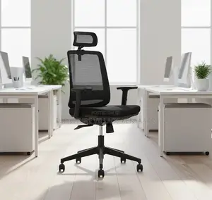 Ergonomic Heigt Adjustable Chair With Headrest