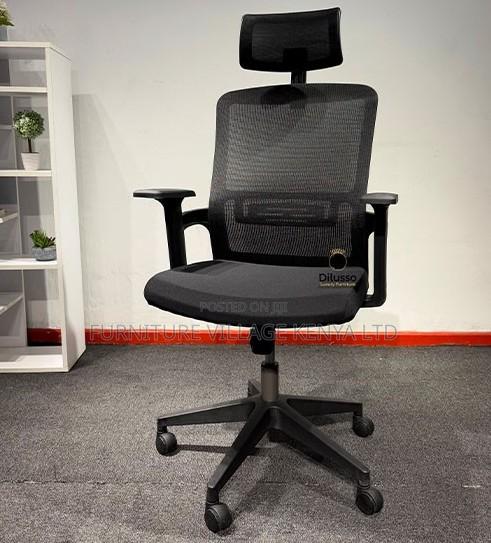 Ergonomic Heigt Adjustable Chair With Headrest - thumbnail 11