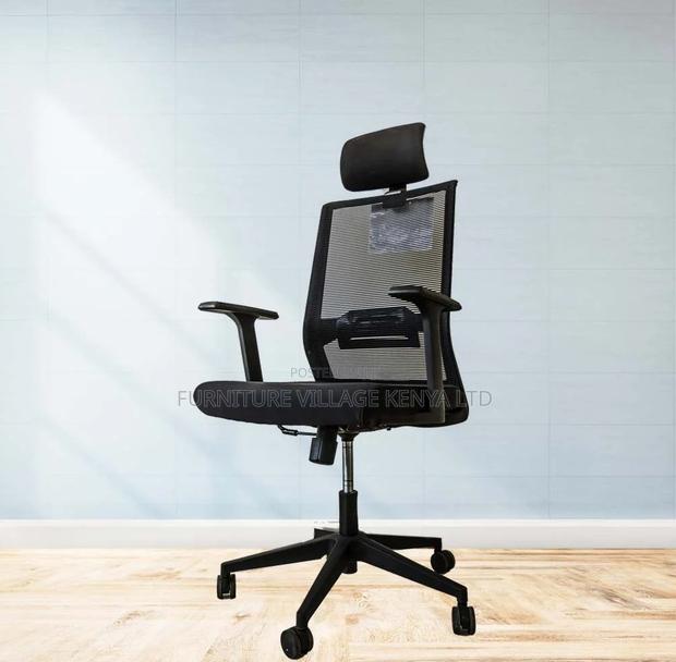 Ergonomic Heigt Adjustable Chair With Headrest - thumbnail 10