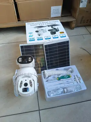 Ubox Pro 4g Dual Lens 6mp Solar Security Camera