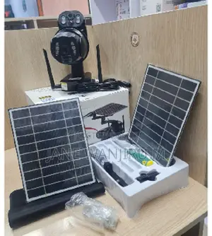 Ubox 6mp Dual Lens Solar Camera – 4g PTZ CCTV With Motion Detection