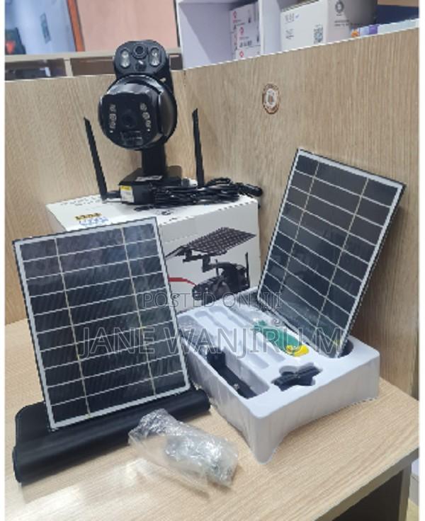 Wireless 4g Ubox Solar PTZ Camera – 6mp Dual Lens Outdoor Camera