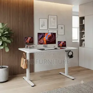 Office Desk; 1.4 Meters Home Office Electric Flex Top Desk