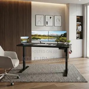 Office Desk; 1.4 Meters Home Office Electric Flex Top Desk